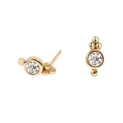 925 Sterling Silver Ear Bone Stud Earrings