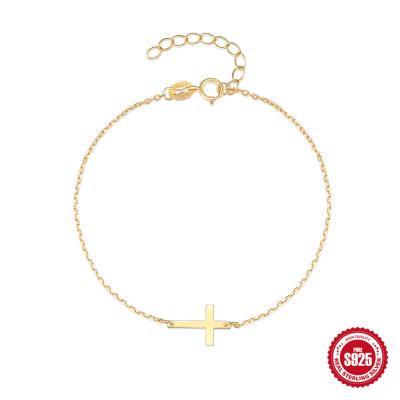 Dainty Cross Bracelet