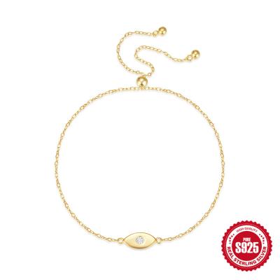 Gold Evil Eye Bracelet