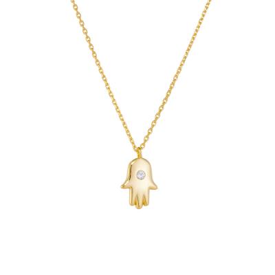 Mini Hamsa Necklace