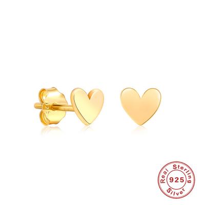 Mini Heart Stud Earring