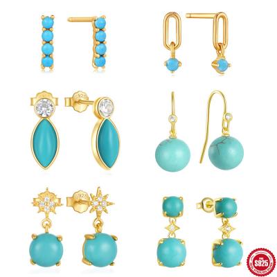 Turquoise Dangle Earrings